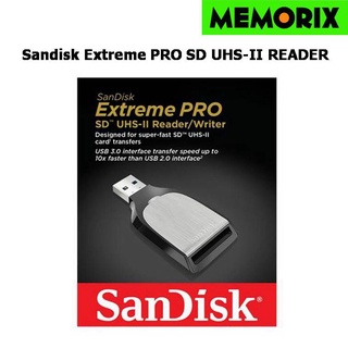 ภาพหน้าปกสินค้าSanDisk Extreme PRO SDHC/SDXC UHS-II Card Reader/Writer ที่เกี่ยวข้อง