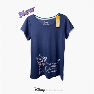 เสื้อยืด DISNEY แท้💯 🤍มือ 1 ป้ายห้อย🤍 (size L)