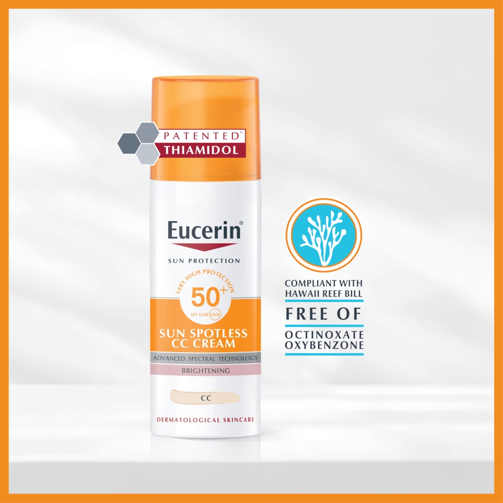 eucerin-ยูเซอริน-ซัน-สปอตเลส-ซีซี-ครีม-เอสพีเอฟ50-พีเอ-50-มล