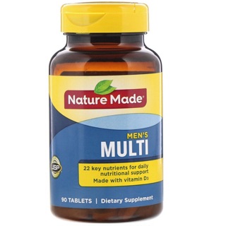 ✨pre order💫🇺🇸Nature Made, Mens Multi, 90 Tablets