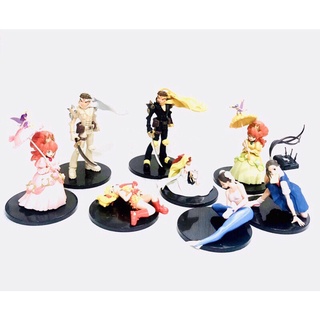 Capcom Figure Collection Kinu Nishimura Normal &amp; Repaint Figures Set Of 8