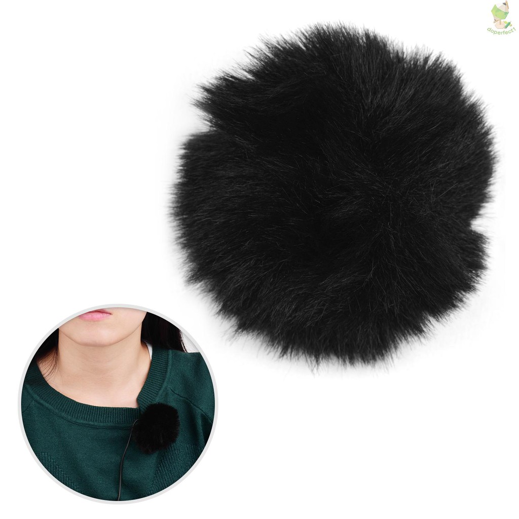 clip-on-lavalier-microphone-windscreen-furry-windshield-mic-muff-compatible-with-boya-m1-and-other-most-lapel-microphones