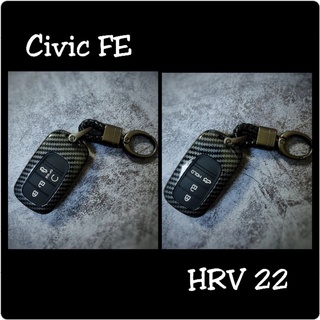 ❗ใช้โค้ด TEWI0505 ลด 45 บาท❗เคสกุญแจเคฟราสำหรับ Honda Civic FE, HRV22,FC, FK, City, Accord, CRV, HRV, Jazz