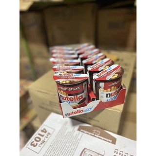 ภาพขนาดย่อของภาพหน้าปกสินค้าNutella & Go นูเทลล่า go ปังจิ้มนูเทลล่า บิสกิตนูเทลล่า จากร้าน naseha258 บน Shopee ภาพที่ 1