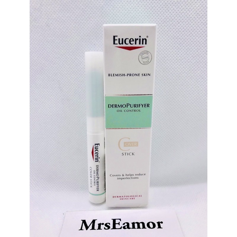 Eucerin Dermo Purifyer Correct & Cover Stick (2.g). ดินสอแต้มรอยสิว ...