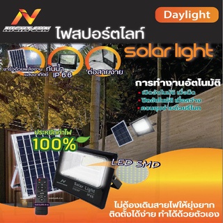 ภาพหน้าปกสินค้าไฟสปอตไลท์ Solar lights ไฟโซล่าเซลล์ ไฟled 600W - 40W กันน้ำ กันแดด ไฟกลางแจ้ง ไฟพลังงานแสงอาทิตย์ ไฟถนน ไฟสว่าง ที่เกี่ยวข้อง