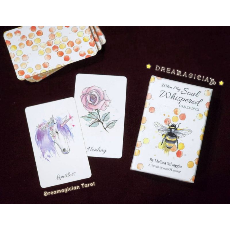 when-my-soul-whispered-oracle-deck-ไพ่ออราเคิลขอบทอง-ไพ่ออราเคิล-ไพ่ยิปซี-ไพ่ทาโร่ต์-tarot-oracle-card-decks