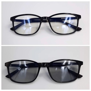 แว่นตากรองแสงสีฟ้า + ป้องกันยูวี  เปลี่ยนสีออโต้ รุ่น 7495