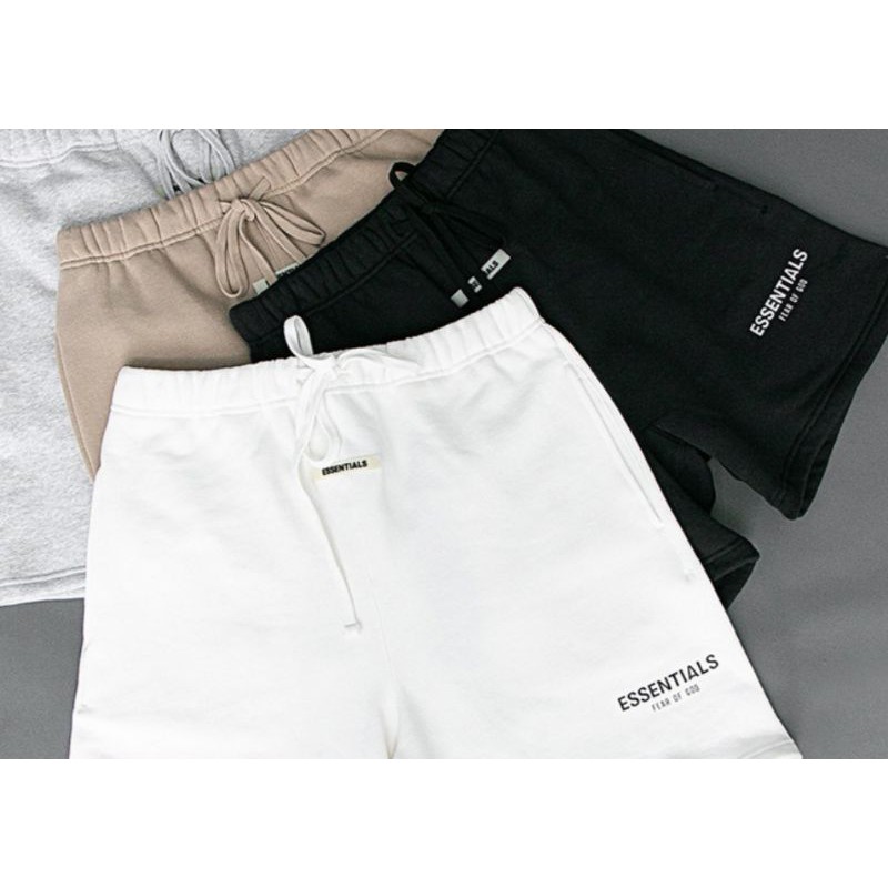 ภาพสินค้าไฮเอน Fog 3M reflective black white gray shorts essentials streamer sports pants จากร้าน nysocialclub บน Shopee ภาพที่ 2