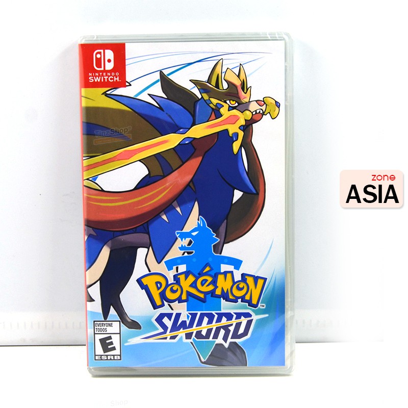 ภาพสินค้าNintendo Switch Pokemon Sword & Pokemon Shield Zone Asia English เกม 2019 จากร้าน tinzshop บน Shopee ภาพที่ 5