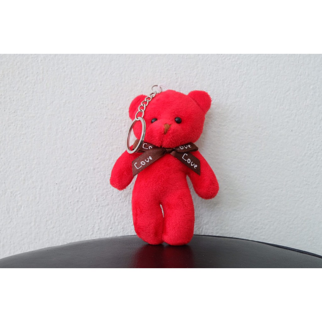 ภาพสินค้าราคาส่ง พวงกุญแจ หมียืน 5 นิ้ว ผ้าสวยมาก เกินราคา จากร้าน tuktaninoshop บน Shopee ภาพที่ 5