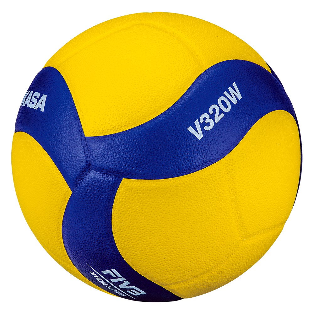 ภาพหน้าปกสินค้าMIKASA มิกาซ่า วอลเลย์บอลหนัง Volleyball PU 5 th V320W (1450) แถมฟรี ตาข่ายใส่ลูกฟุตบอล +เข็มสูบลม+ที่สูบ(คละสี) จากร้าน sportlandwear บน Shopee