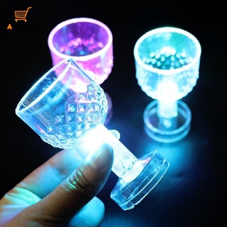 ถ้วยเปล่งแสงแฟลช LED โรแมนติก / ถ้วยพลาสติก ใช้แบตเตอรี่ สําหรับเครื่องดื่มเบียร์ วิสกี้ ค็อกเทล / ของตกแต่งบ้าน ปาร์ตี้