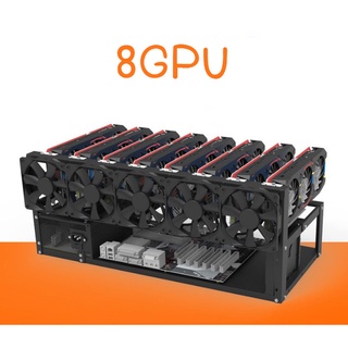 Rig Mining Frame สำหรับ 4,6,8 GPU Eth/Etc/Zec ราคาสุดคุ้ม พร้อมส่ง ส่งเร็ว ประกันไทย CPU2DAY