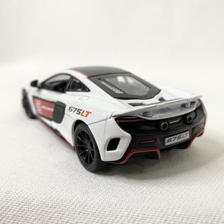 ภาพขนาดย่อของภาพหน้าปกสินค้ารถโมเดลเหล็ก แมคราเลน McLaren 675LT ky5392 scale 1/36 จากร้าน bigtoys_model.car บน Shopee ภาพที่ 3