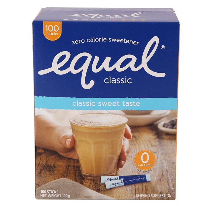 ภาพสินค้าEqual Classic อิควล น้ำตาลเทียม 0 calories ชนิดผง สารให้ความหวานแทนน้ำตาล (1 กล่อง100 ซอง) จากร้าน mookrit_shop บน Shopee ภาพที่ 2