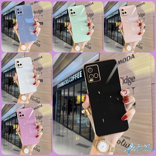 เคส Vivo Y21 Y21T Y33S Y33T Y21S 2022 ใหม่หรูหราเนื้อนุ่มซิลิโคนโทรศัพท์ครอบคลุมทุกเพศ