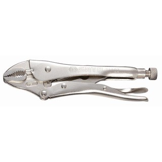 SATA คีมล็อคปากโค้ง 10 นิ้ว Curved Jaw Locking Pliers ซาต้า #71103