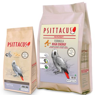 อาหารนกแบบเม็ด Psittacus สูตร High Energy