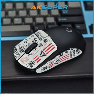 สติ๊กเกอร์เมาส์ Mouse anti-slip Lizard Skins for  สำหรับ  Logitech GPRO SUPERLIGHT Wireless