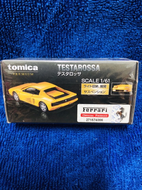 tomica-premium-ferrari-testarossa-กล่องpremium-original