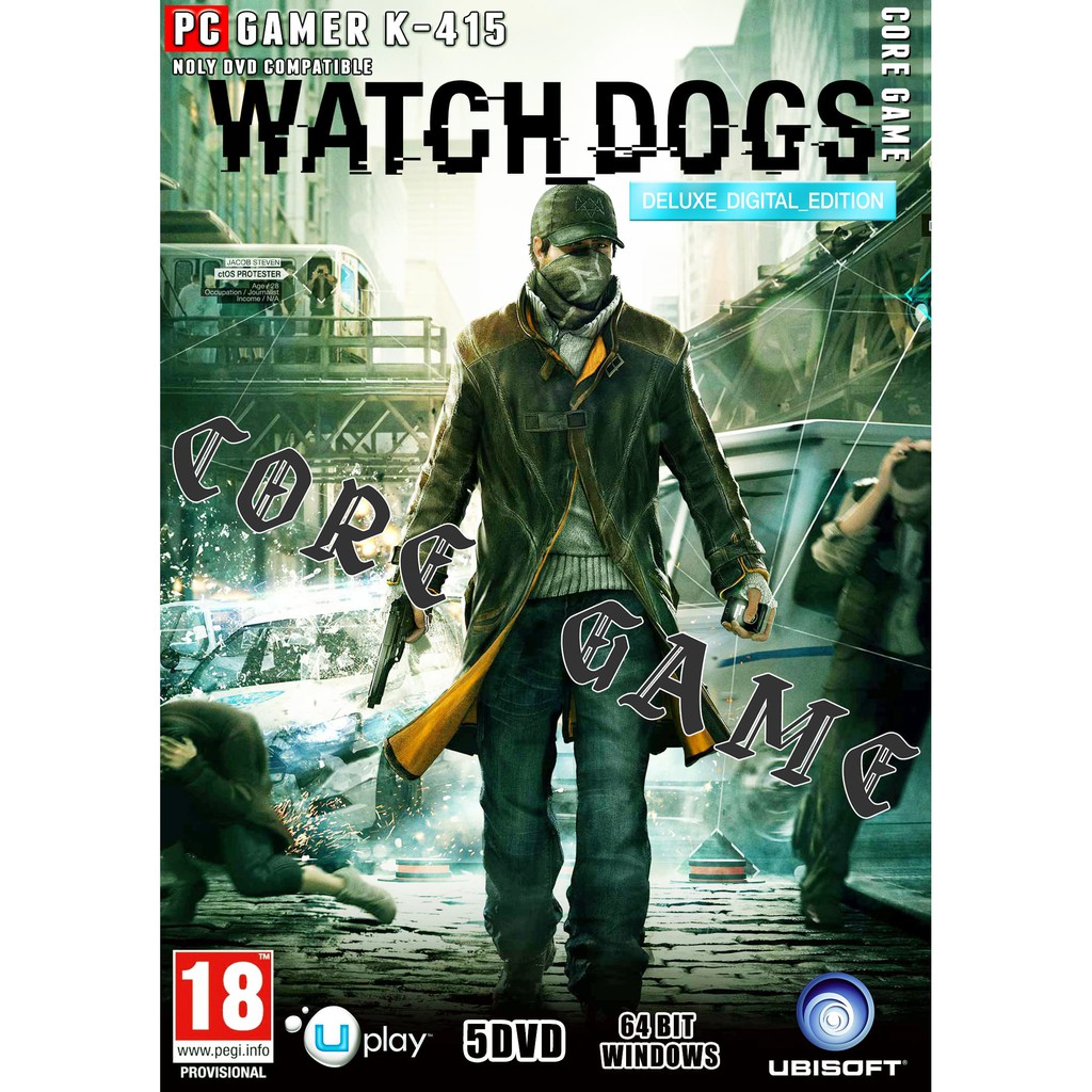 Watch dogs แฟลชไดร์ฟ เสียบเล่นได้เลย เกมส์ คอมพิวเตอร์ Pc และ โน๊ตบุ๊ค ...