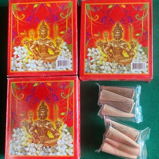 กำยานอินเดีย พระพรหมส่องประกายแสงทอง(nw /sjj) ส่ง shj