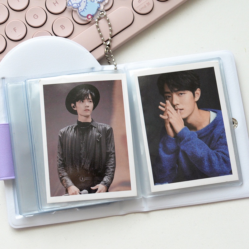 ภาพสินค้าKawaii อัลบั้มรูปภาพ PVC ขนาดเล็ก 3 นิ้ว สําหรับใส่โฟโต้การ์ด จากร้าน dppfun.th บน Shopee ภาพที่ 5