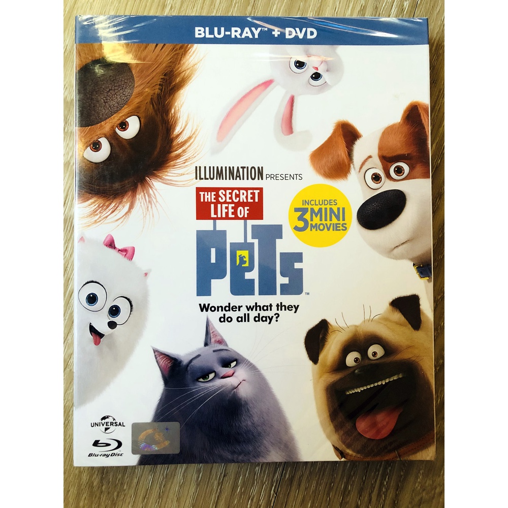The Secret Life of PETS Blu-ray DVD บลูเรย์ ซับไทย เสียงไทย แผ่นแท้ มือ ...