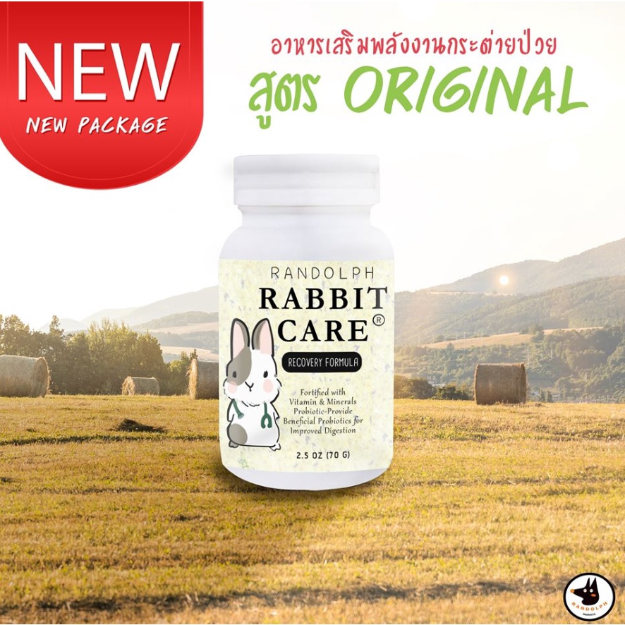 Rabbit Care แรบบิทแคร์ สูตร original ฟื้นฟูสัตว์กินพืขขนาดเล็กที่ป่วย ...