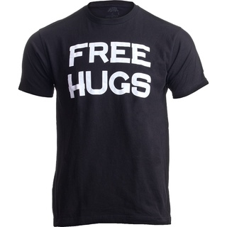 กอดฟรี | เสื้อยืด พิมพ์ลาย Optimist Humanist Silly Hugging น่ารัก แฟชั่นฤดูร้อน สําหรับผู้ชาย