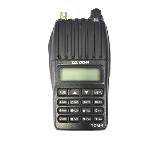 วิทยุสื่อสารราคาถูก TC.COM TCM1 WALKIE TALKIE 5W (สีดำ) ย่าน 136-174 MHz