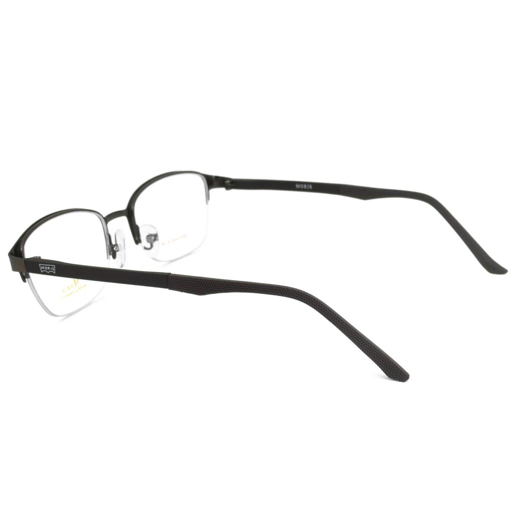 moris-แว่นตา-รุ่น-3214-c-4-สีน้ำตาล-กรอบเซาะร่อง-ขาข้อต่อ-วัสดุ-สแตนเลส-สตีล-สำหรับตัดเลนส์-กรอบแว่นตา-eyeglasses