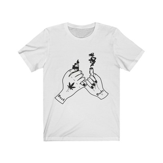 คอลูกเรือเสื้อยืดคอกลมขายดี เสื้อยืด พิมพ์ลาย Best Buds Leaf Smoking Buddy Tee MAmfoc40CAebmf14 สไตล์คลาสสิกผ้าฝ้ายแท้