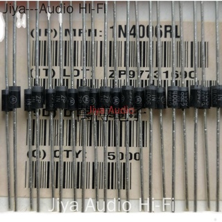 30pcs/50pcs 1N4006 MOT IN4006 1N4006RL 1A/800V Rectifier Diode 100% American Original Audio Tube Free Shipping