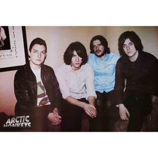 โปสเตอร์ รูปถ่าย วงร็อก วง ดนตรี อาร์กติกมังกีส์ Arctic Monkeys POSTER 24”x35” Inch English Indie Rock Punk V3