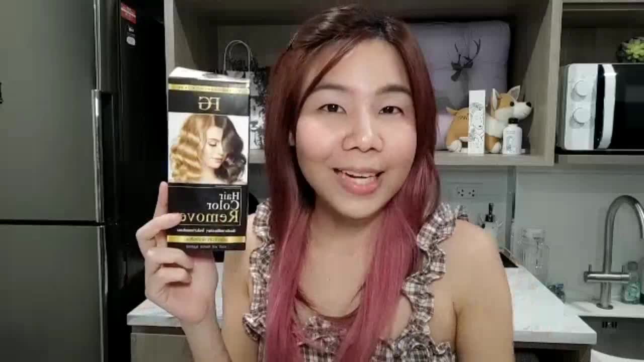 ครีมล้างสีผม FG Hair Color Remover 100ml. ⚡️กลิ่นใหม่ หอมละมุน⚡️ ฟาเกอร ...