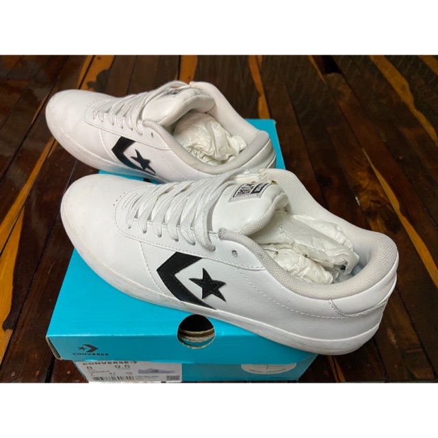 Converse point shop star ox white