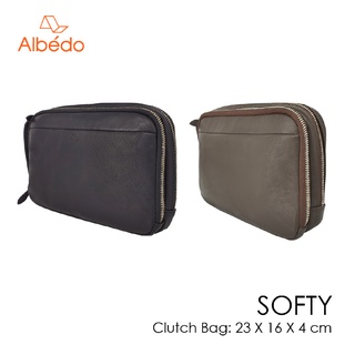 [Albedo] SOFTY CLUTCH BAG กระเป๋าคลัทช์/กระเป๋าถือ/กระเป๋าคล้องแขน/กระเป๋าคล้องมือ รุ่น SOFTY - SY01699/SY01679