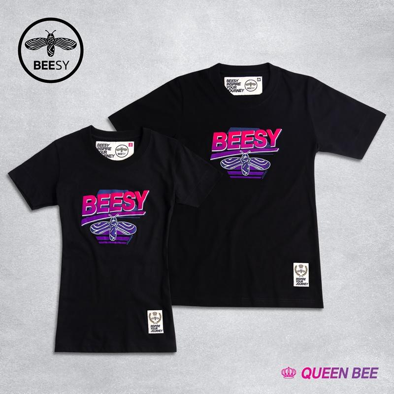 beesy-t-shirt-เสื้อยืด-รุ่น-queen-bee-ผู้ชาย-แฟชั่น-คอกลม-ลายสกรีน-ผ้าฝ้าย-cotton-ฟอกนุ่ม-ไซส์