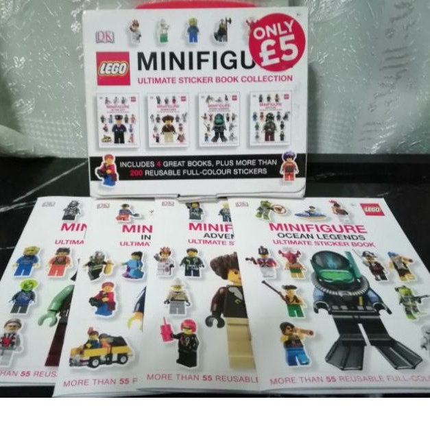 Lego Minifigure Ultimate Sticker Book Collection173 Shopee Thailand