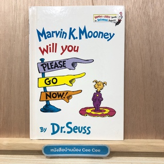 หนังสือภาษาอังกฤษ ปกแข็ง Bright and Early Books for Beginning Beginners - Marvin K.Mooney Will you Please Go Now! By Dr.