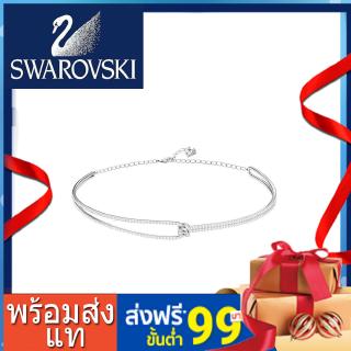 พร้อมส่ง แท  Swarovski สร้อย   LIFELONG  สร้อยคอโบว์สุดคลาสสิค คริสตัล จี้ แฟชั่น 5392925