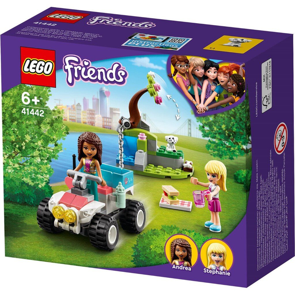 lego-friends-vet-clinic-rescue-buggy-41442