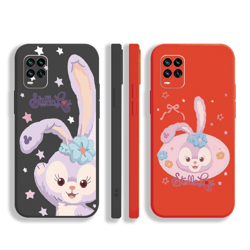 เคสโทรศัพท์มือถือ-ขอบสี่เหลี่ยม-ลายกระต่ายบัลเล่ต์-สําหรับ-realme-c25s-c15-c12-c11-realme-8-pro-7-x7-pro-5i-6i