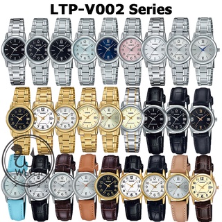 ภาพหน้าปกสินค้าCASIO ของแท้ LTP-V002D LTP-V002G LTP-V002L LTP-V002GL นาฬิกาผู้หญิง รับประกัน 1 ปี LTPV002 LTPV002G LTPV002D LTPV002G ที่เกี่ยวข้อง