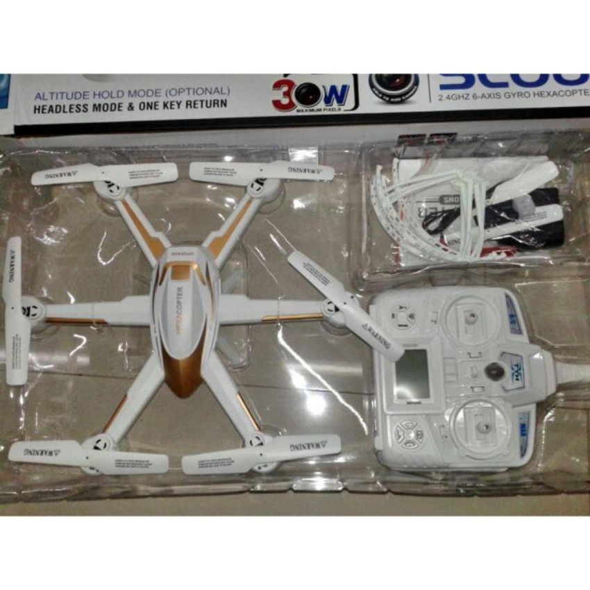 drone-tyh-no-ty932-ติดกล้องความละเอียดสูง-6-ใบพัดพร้อมระบบถ่ายทอดสดแบบ-realtimeคละสี-ขาว-ดำ