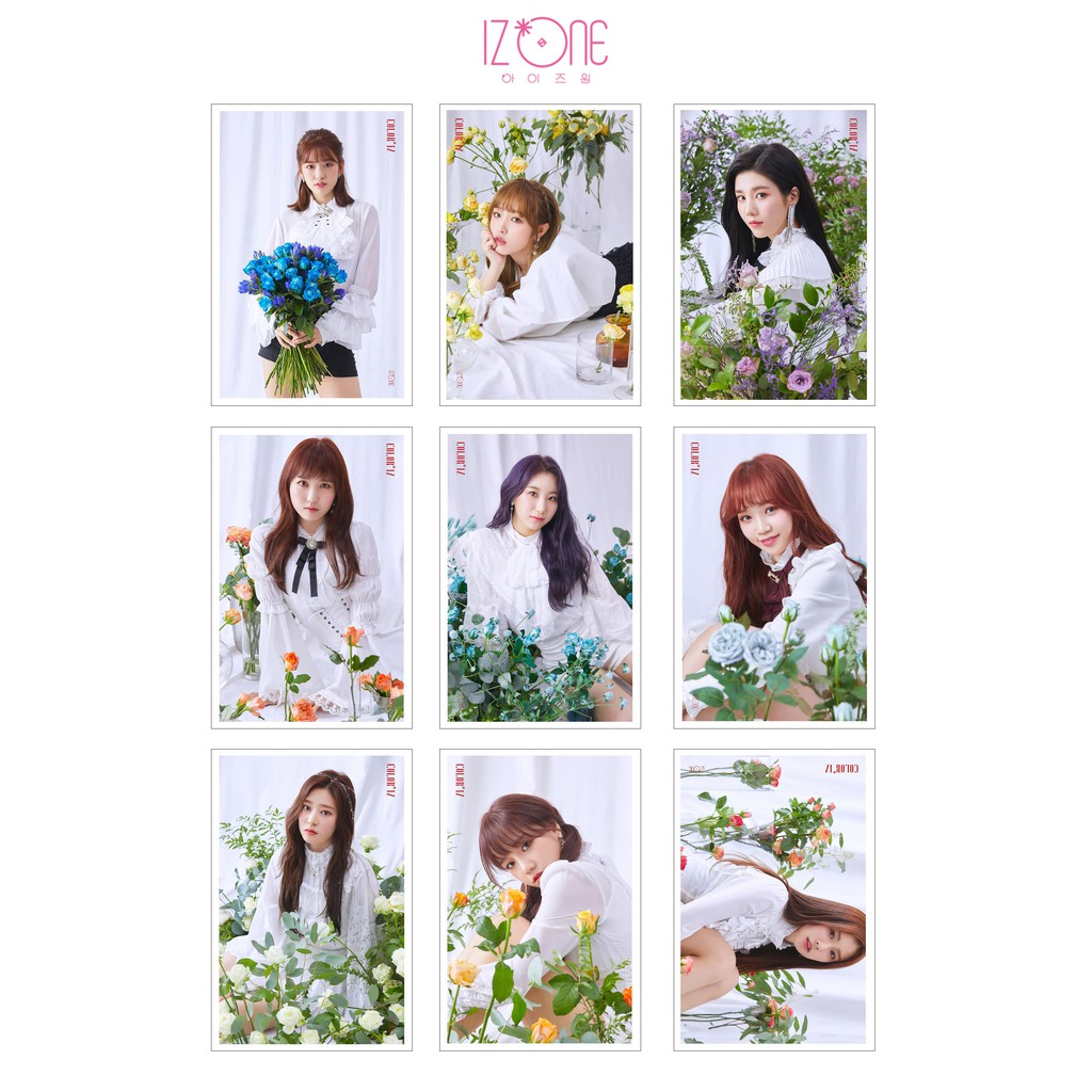 การ์ดภาพถ่าย Lomo IZ*ONE (IZONE) - Coloriz (36 รูป) | Shopee Thailand