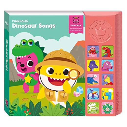 หนังสือนิทานภาษาอังกฤษ-pinkfong-10-songs-sound-book-หนังสือเสียง-พร้อมถ่านในเล่ม