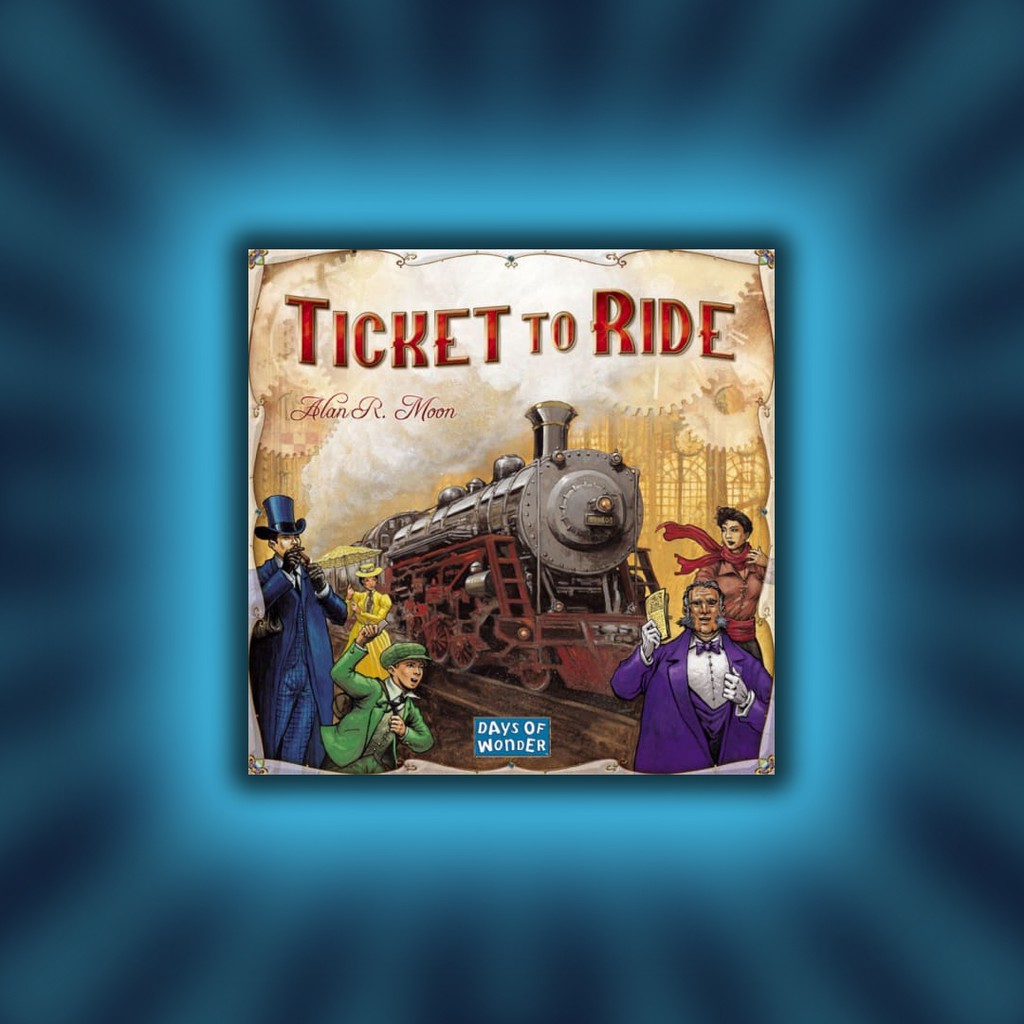 [บอร์ดเกม] Ticket to Ride (เกมต่อรถไฟ) Board Game บอร์ดเกมแท้! ภาษา ...